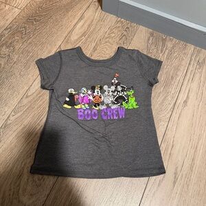Kids size xs 4 Disney boo crew shirt